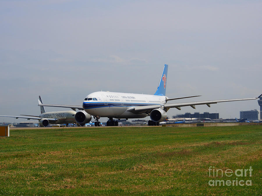 China Southern Airlines Airbus A330 #4 Photograph by Paul Fearn