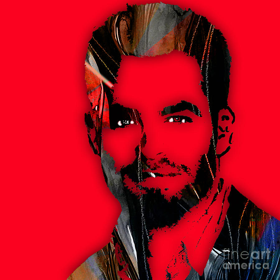 Star Trek Mixed Media - Chris Pine Collection #4 by Marvin Blaine