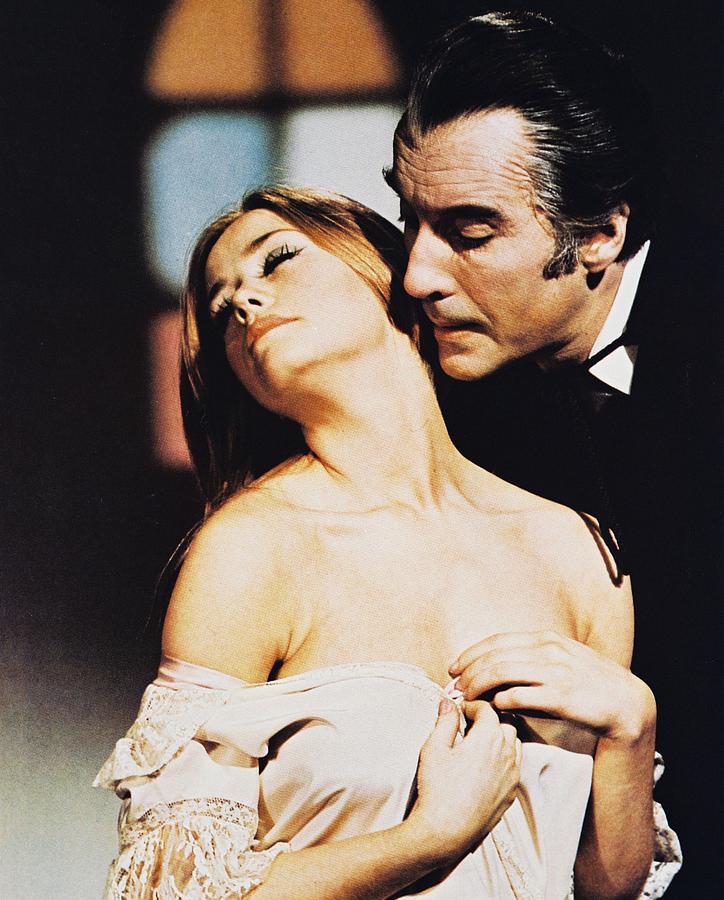 Christopher Lee Photograph - Christopher Lee in Dracula Has Risen from the Grave  #4 by Silver Screen