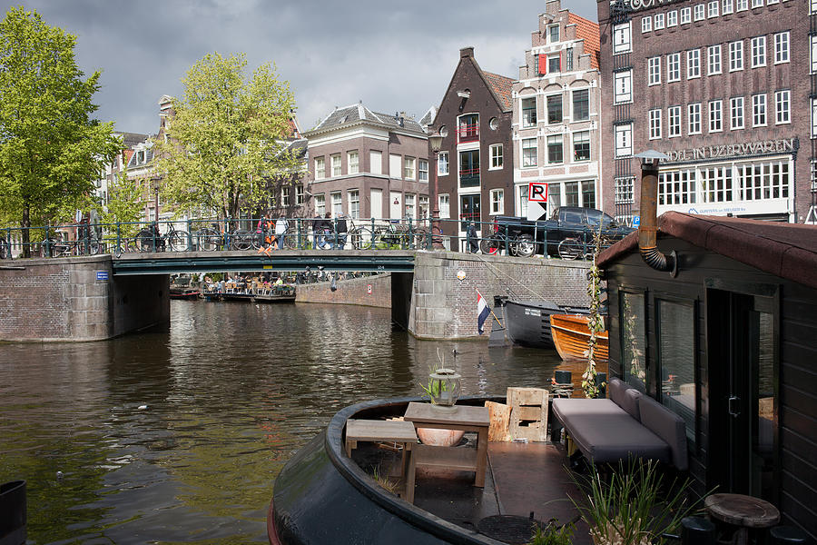City of Amsterdam Cityscape #4 Photograph by Artur Bogacki