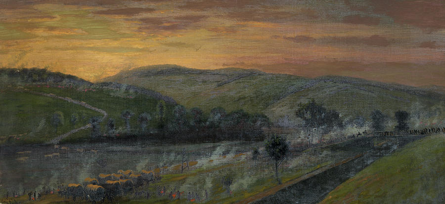 Civil War Gettysburg, 1863 #4 Painting by Granger Civil War Gettysburg, 1863 #4 Painting by Granger