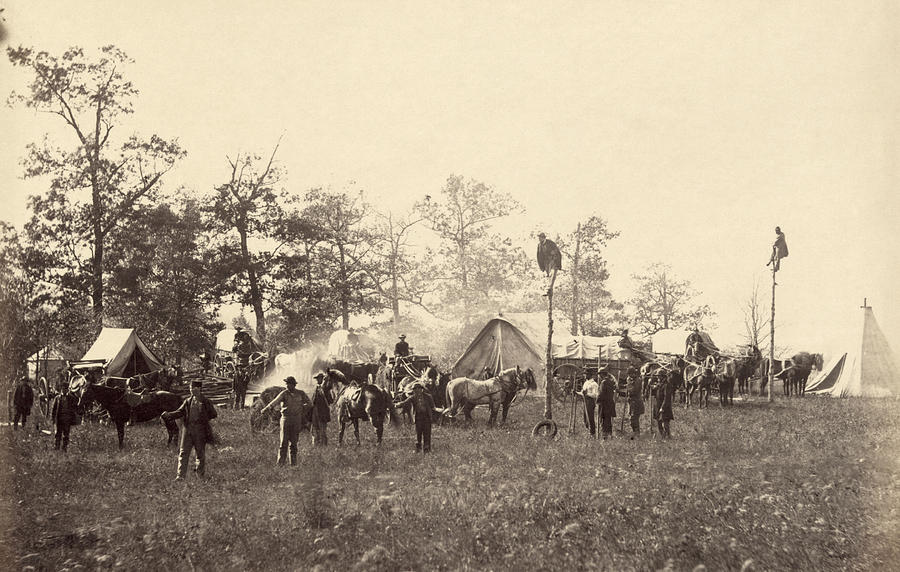 Civil War Telegraph 1864 Photograph By Granger Fine Art America