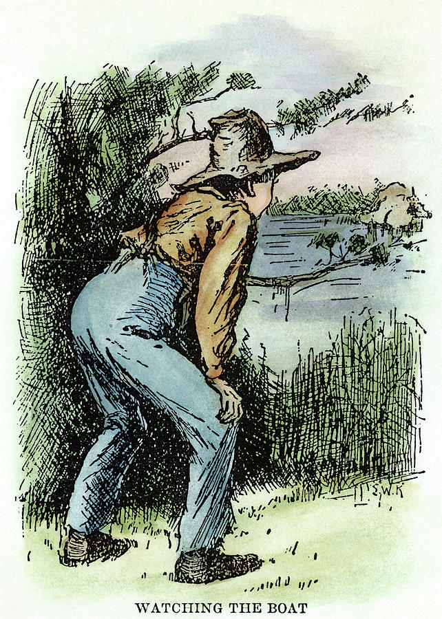 Clemens Huck Finn, 1885 #4 Drawing by Granger