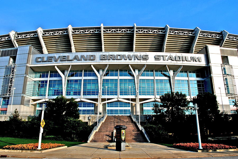 It Movie Photograph - Cleveland Browns Stadium #4 by Frozen in Time Fine Art Photography