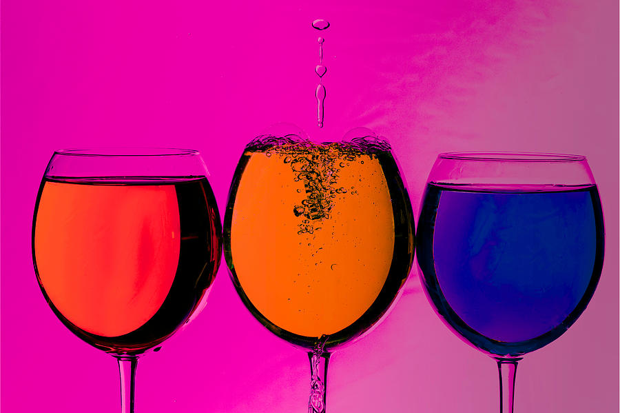 Colorful Drinks #4 Photograph by Peter Lakomy