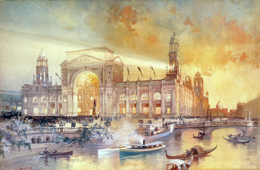 Columbian Exposition, 1893 Painting by Granger - Fine Art America