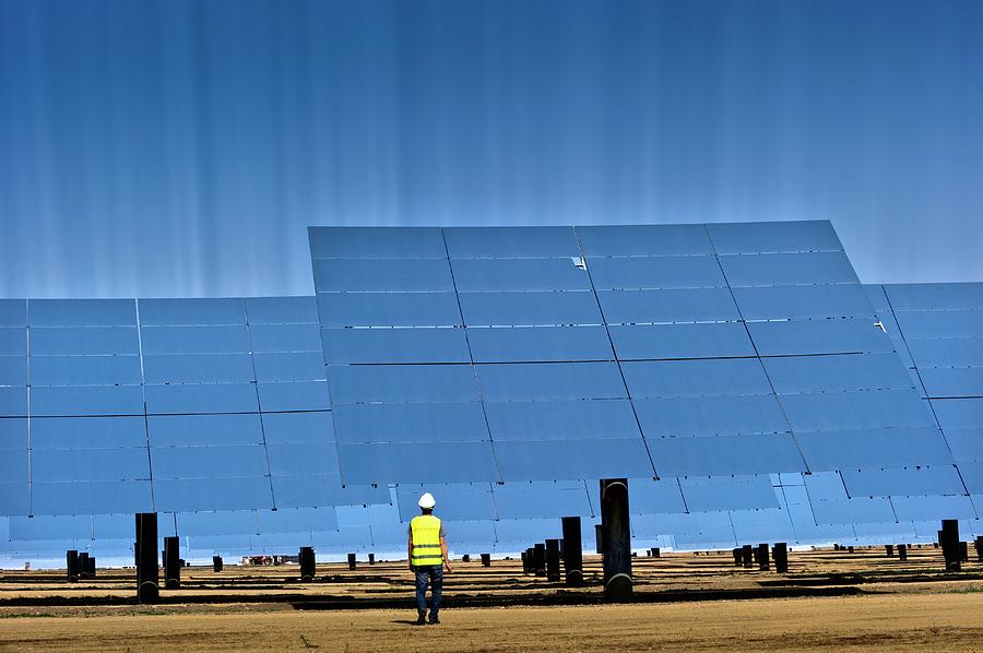 Concentrating Solar Power Plant #4 Photograph by Philippe Psaila