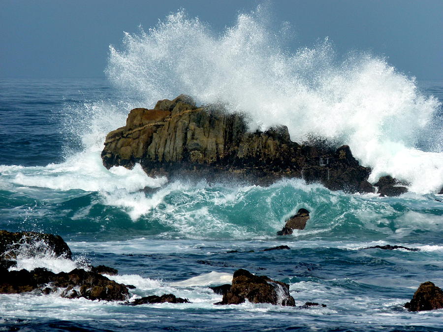 Crashing Wave #4 Photograph by Jeff Lowe