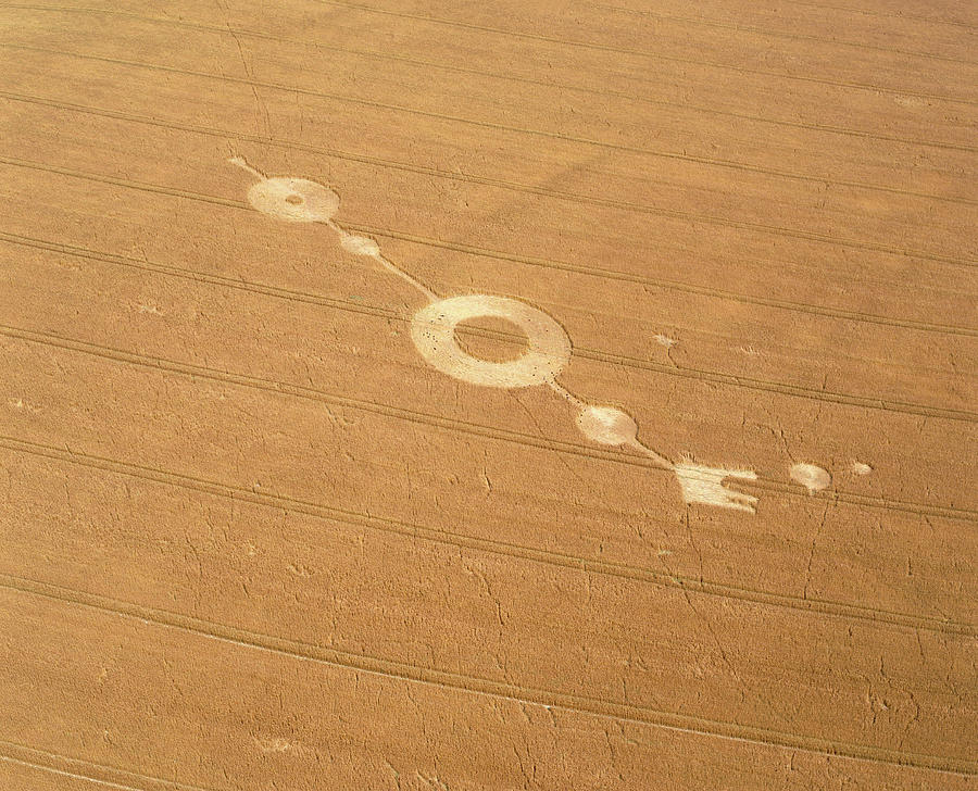 Crop Formation #4 Photograph by David Parker/science Photo Library