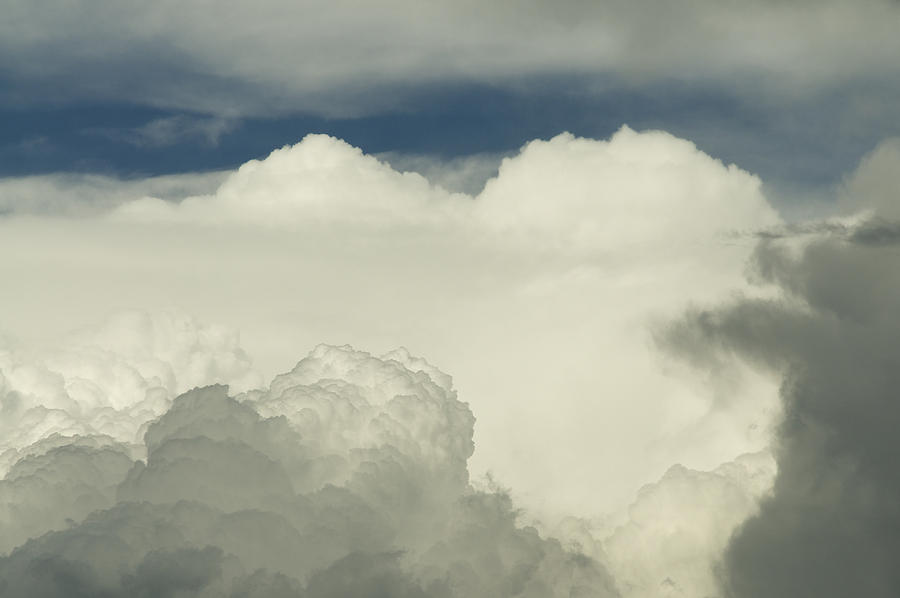 Aerial Photograph - Cumulonimbus Clouds, North America #4 by Jon Van de Grift