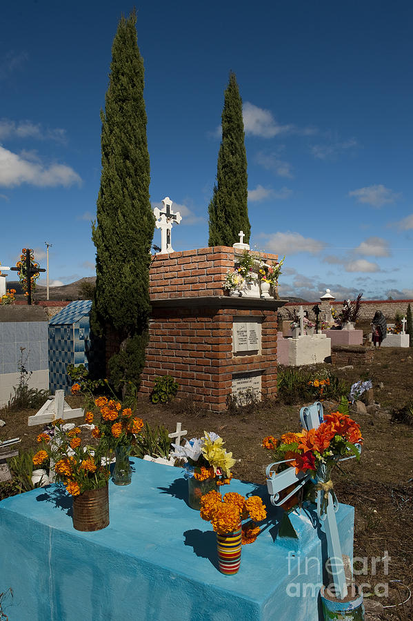 Day Of The Dead Remembrance, Mexico #4 Photograph by John Shaw