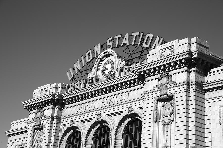 Architecture Photograph - Denver - Union Station #1 by Frank Romeo