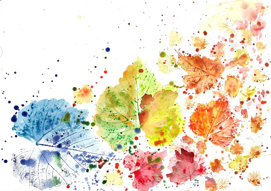 Fall Painting - Destinys Path #3 by Tiberiu Soos