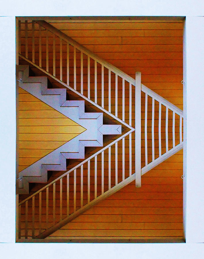 Distorted Stairs #4 Photograph by Farol Tomson