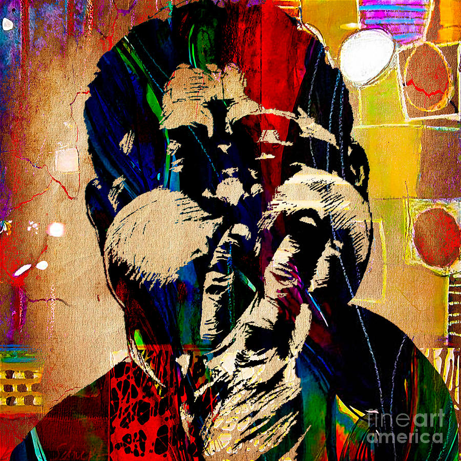 Jazz Mixed Media - Dizzy Gillespie Collection #4 by Marvin Blaine