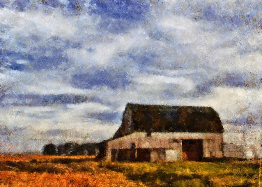 Down On The Farm Ohio Country Scene Painting By Dan Sproul