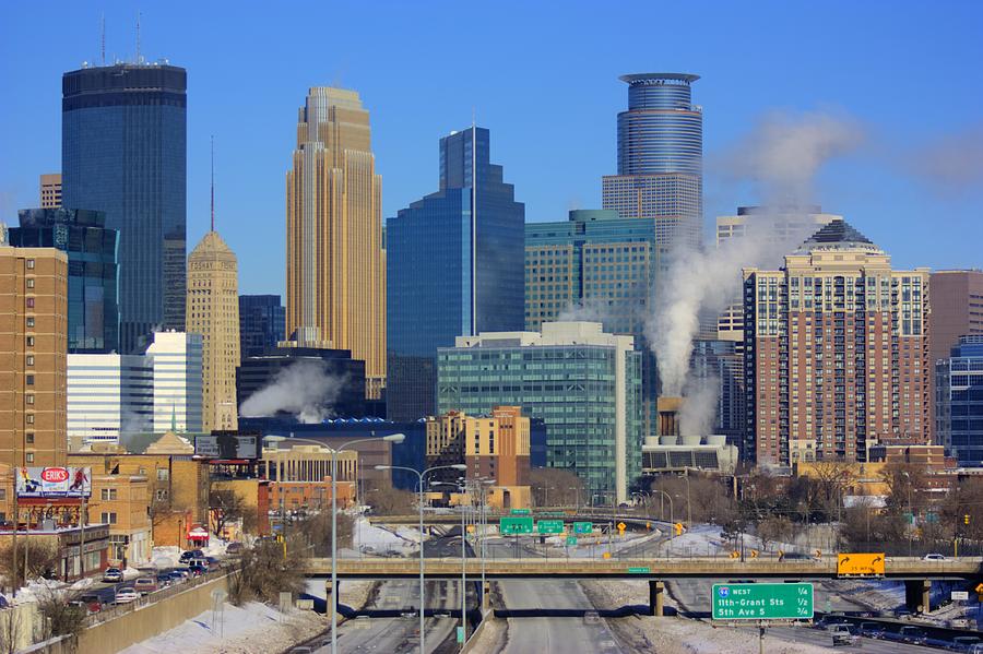 Downtown Minneapolis #5 Photograph by Amanda Stadther
