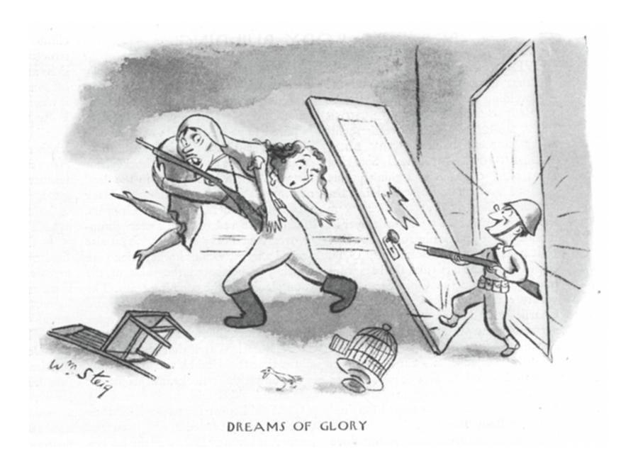 Dreams Of Glory #4 Drawing by William Steig
