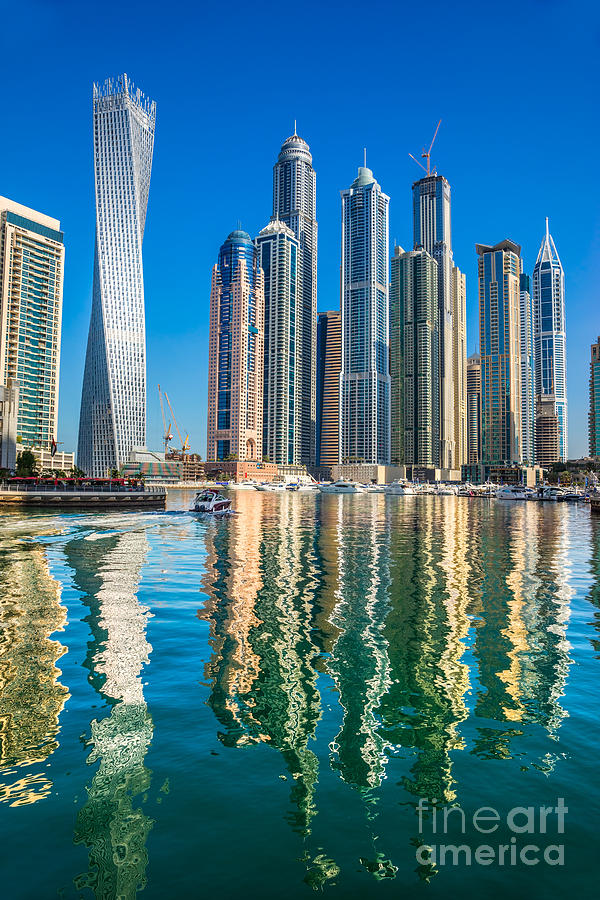 Dubai Marina - UAE #4 Photograph by Luciano Mortula