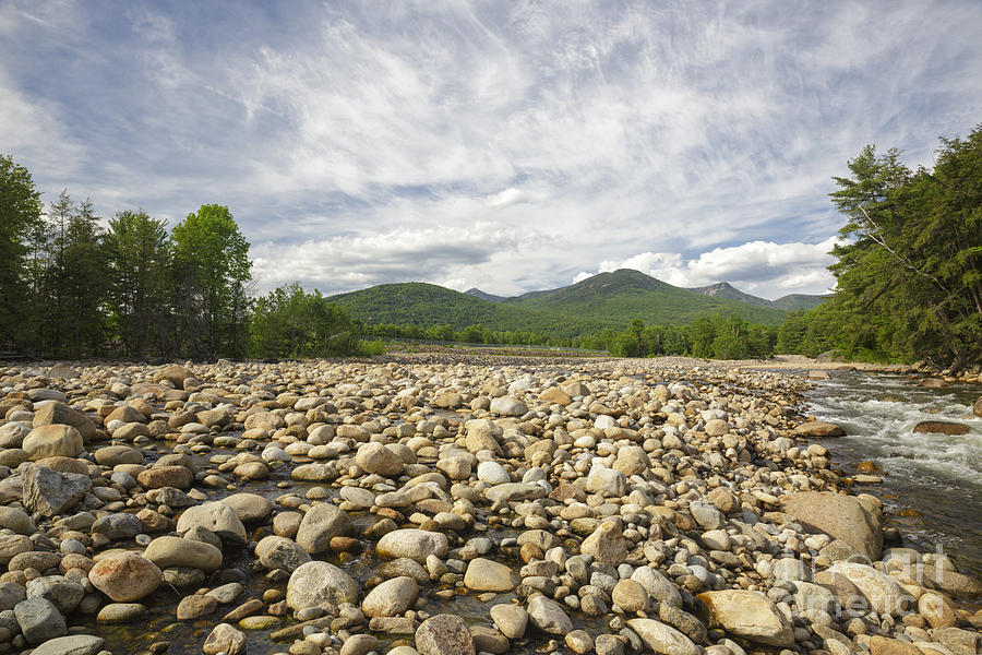 Landscape Photograph - East Branch of the Pemigewasset River - Lincoln New Hampshire #4 by Erin Paul Donovan