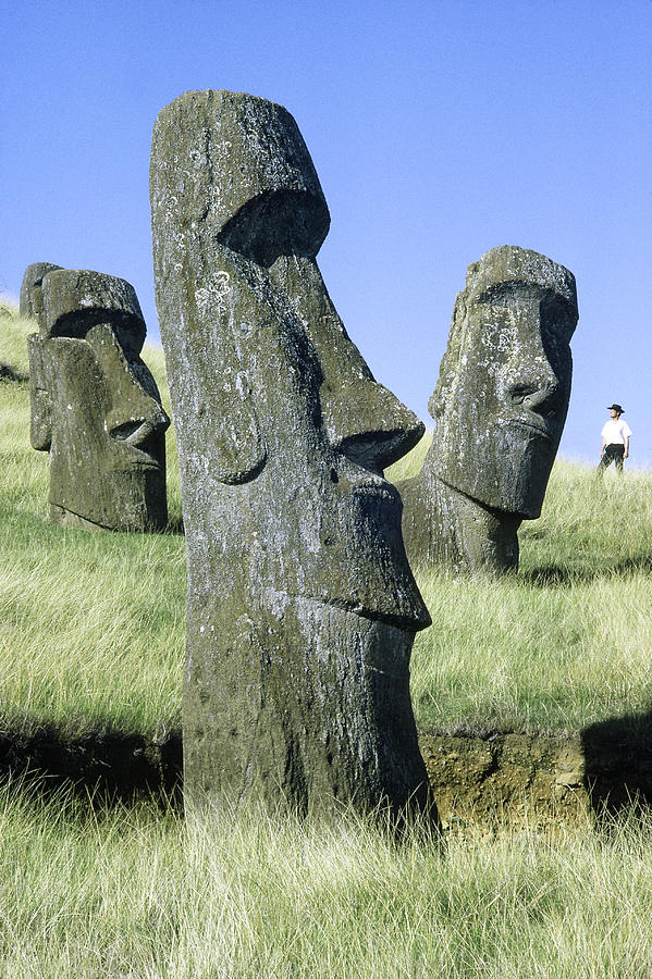 Easter Island Photograph by George Holton