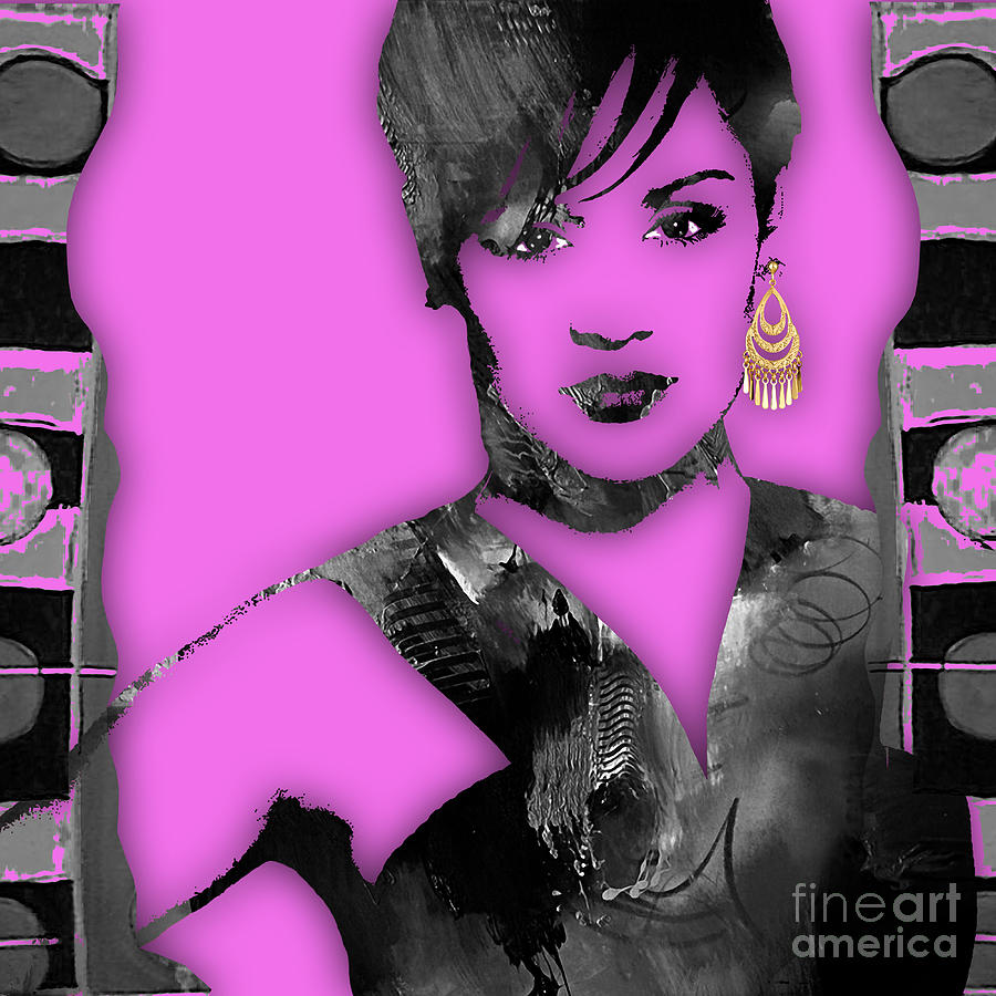 Empires Grace Gealey Anika Gibbons #4 Mixed Media by Marvin Blaine