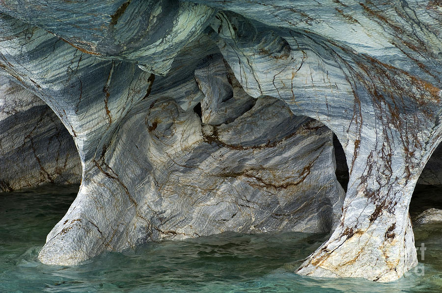 Eroded Marble Shoreline #4 Photograph by John Shaw