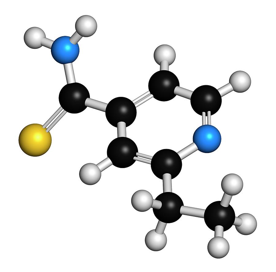 Ethionamide Tuberculosis Drug Molecule Photograph by Molekuul - Pixels