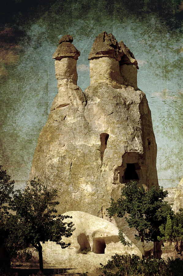 Turkey Photograph - Fairy chimney in Goreme #1 by RicardMN Photography