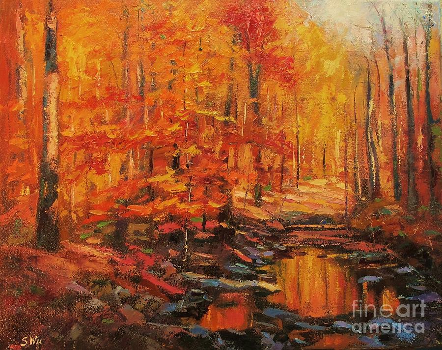 Fall Color Painting by Sean Wu