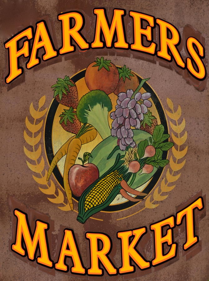 Farmers Market Photograph by Frozen in Time Fine Art Photography