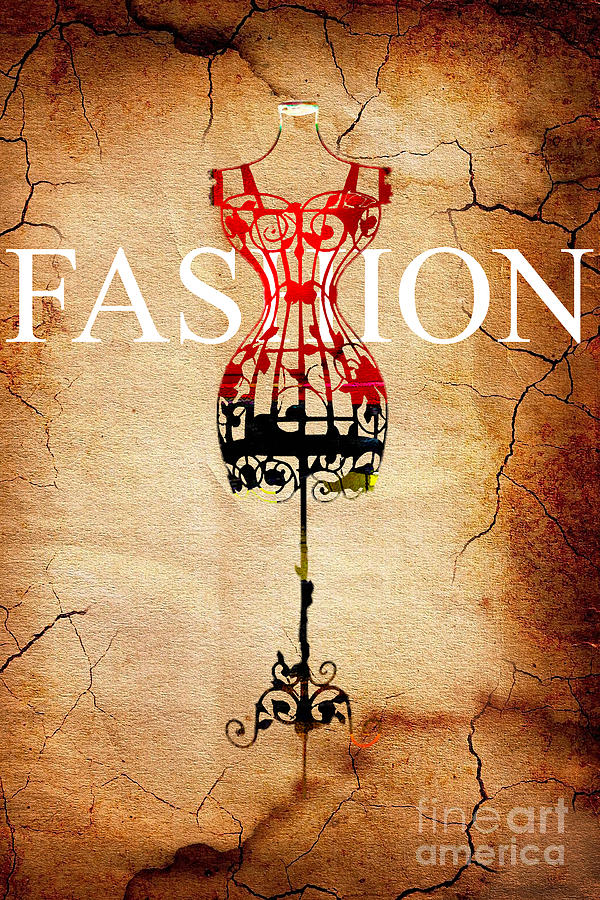 Fashion #4 Mixed Media by Marvin Blaine
