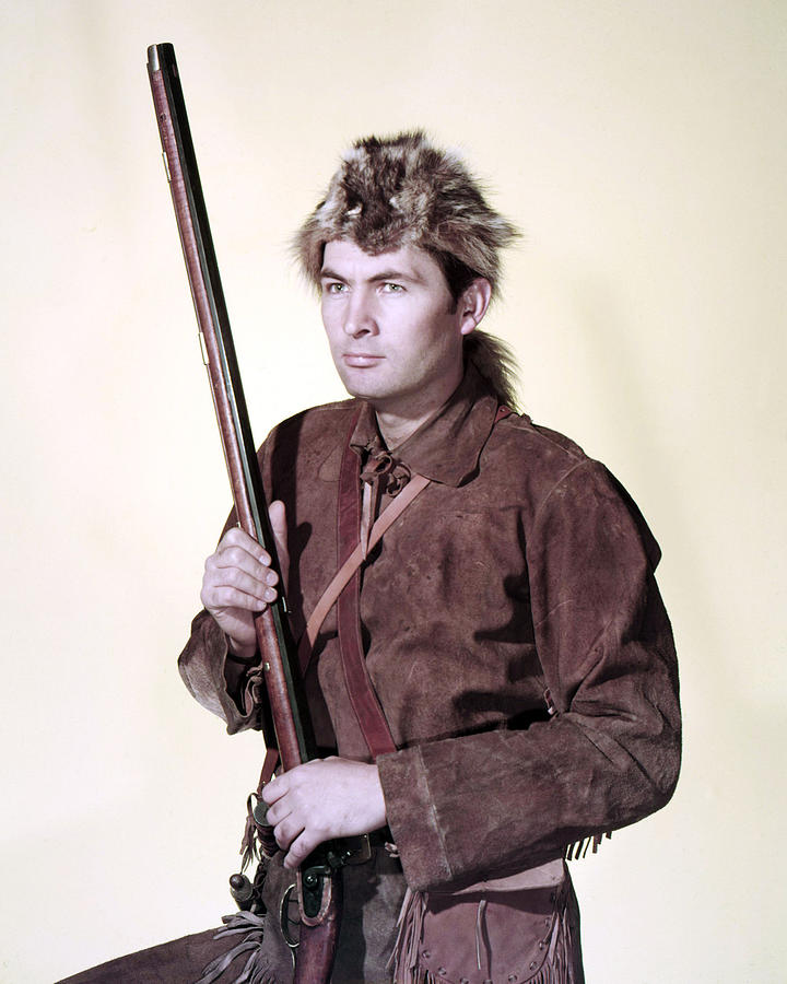 Fess Parker in Daniel Boone  #4 Photograph by Silver Screen
