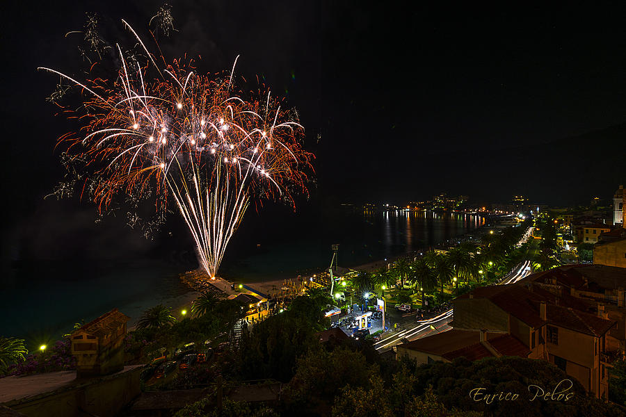 Fireworks - Fuochi Artificiali #4 Photograph by Enrico Pelos