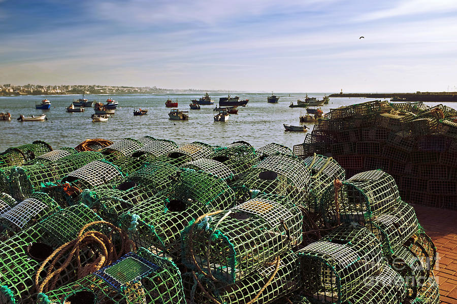 Summer Photograph - Fishing Traps #4 by Carlos Caetano