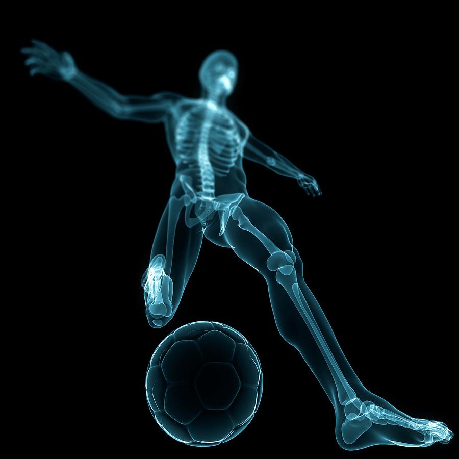 Football Player #4 Photograph by Science Photo Library