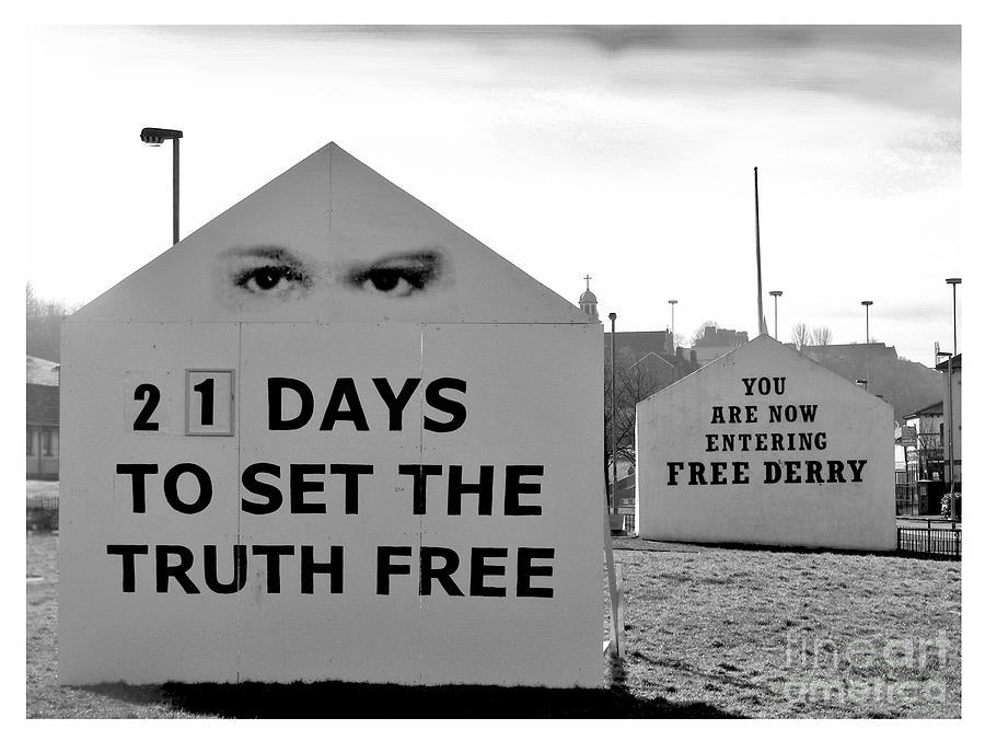Free Derry Corner 8 Photograph by Nina Ficur Feenan
