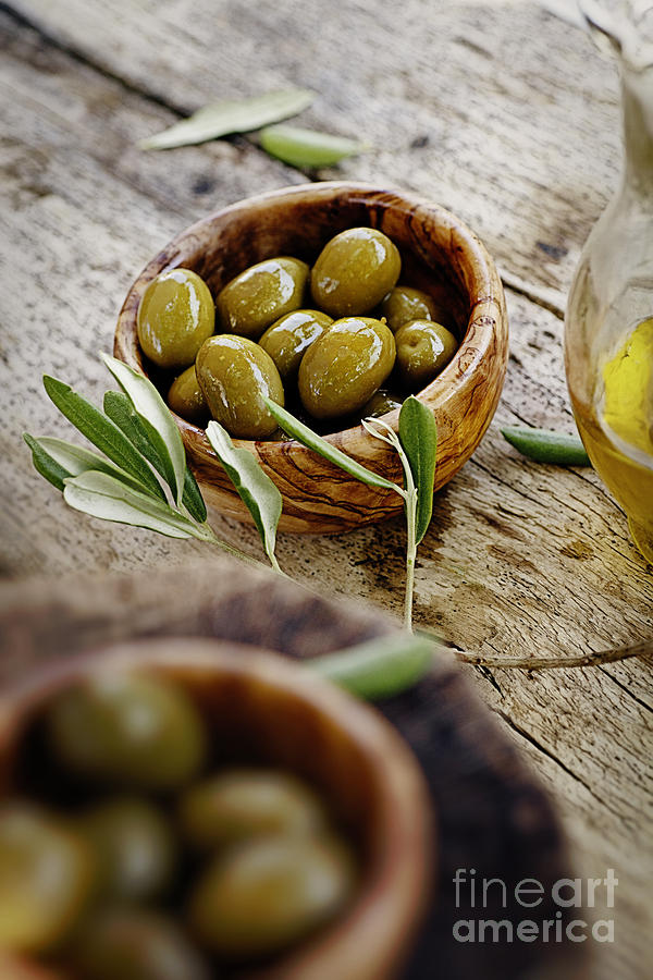 Fresh olives Photograph by Mythja Photography Fine Art America