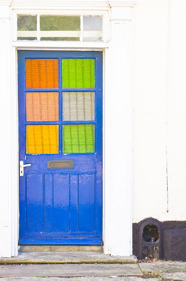 Architecture Photograph - Front door #4 by Tom Gowanlock