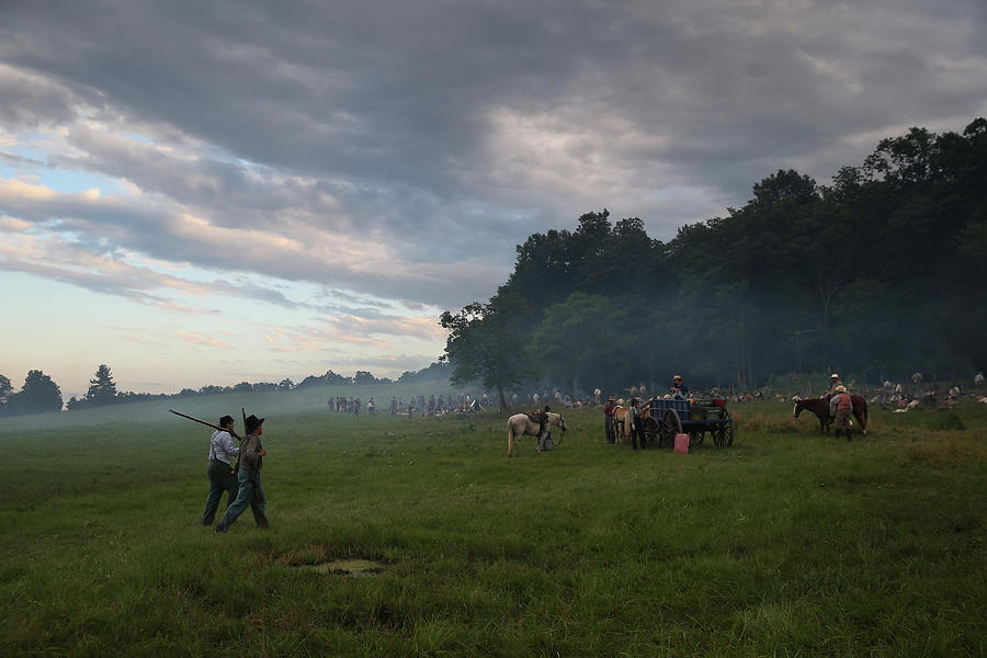 Gettysburg Marks 150th Anniversary Of #4 Photograph by John Moore