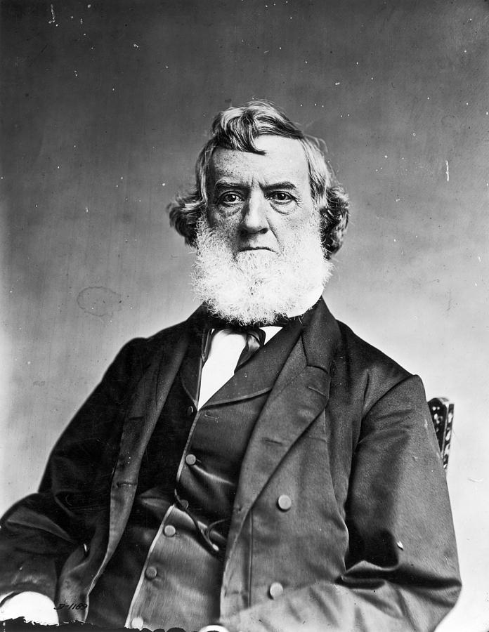 Gideon Welles (1802-1878) Photograph by Granger - Fine Art America