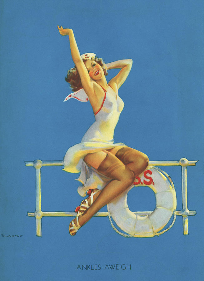 Gil Elvgren S Pin Up Girl Photograph By Underwood Archives