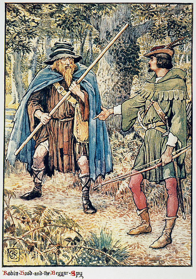 Gilbert Robin Hood Drawing by Granger Fine Art America