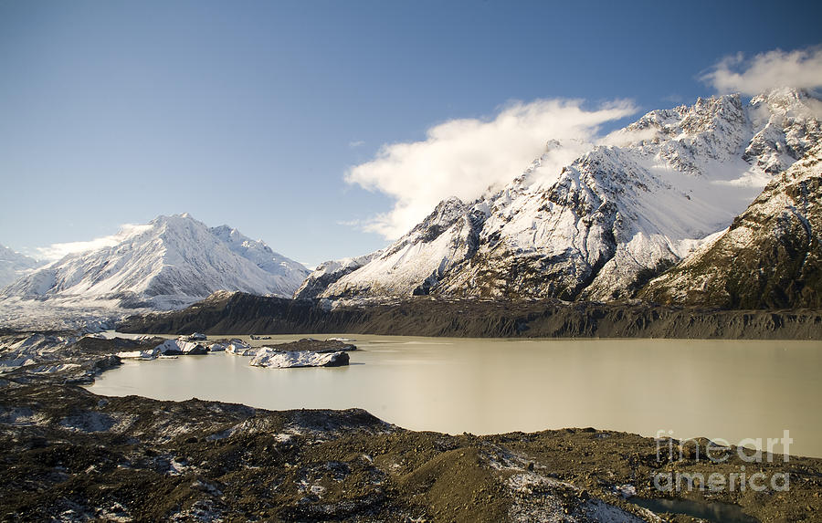 Glacial Mountains Photograph by THP Creative - Fine Art America