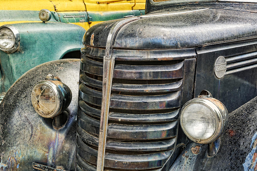 Transportation Photograph - Gold KIng MIne Rusting Vehicle #4 by Robert Jensen