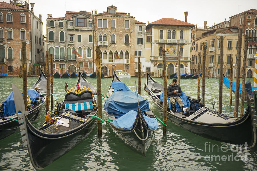 Gondola #4 Photograph by Mats Silvan
