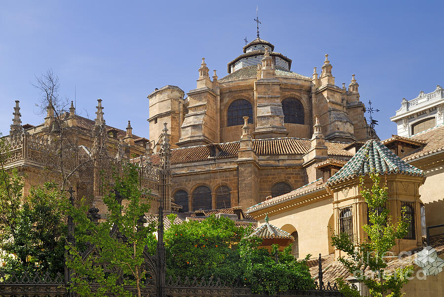 City Photograph - Granada Cathedral #5 by Guido Montanes Castillo