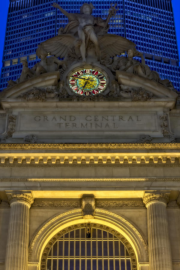 New York City Photograph - Grand Central Terminal Facade #4 by Susan Candelario