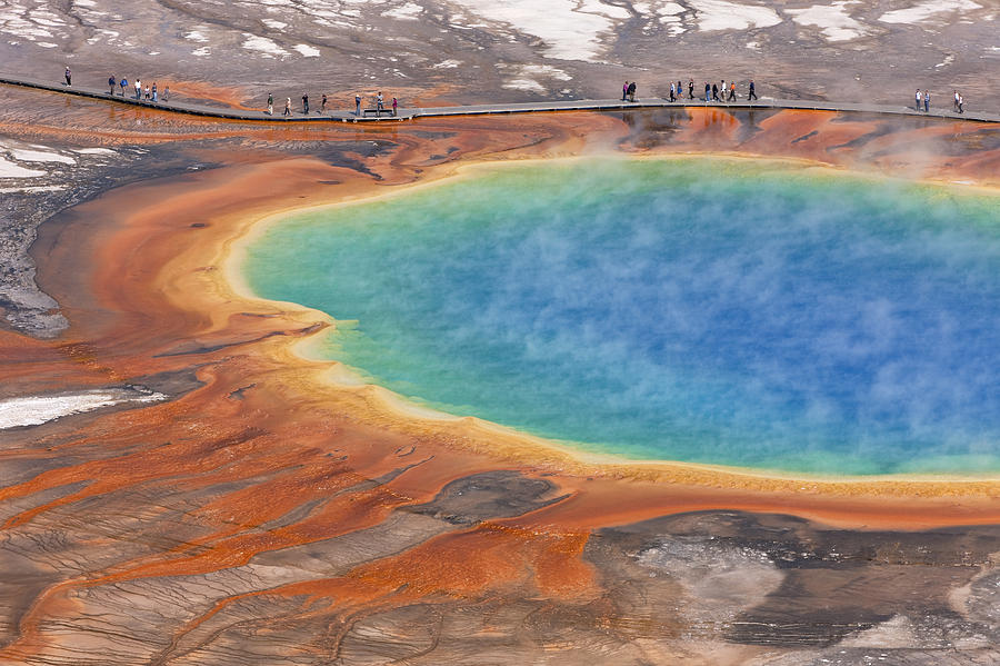 Grand Prismatic Pool Yellowstone Np Photograph by Ingo Arndt