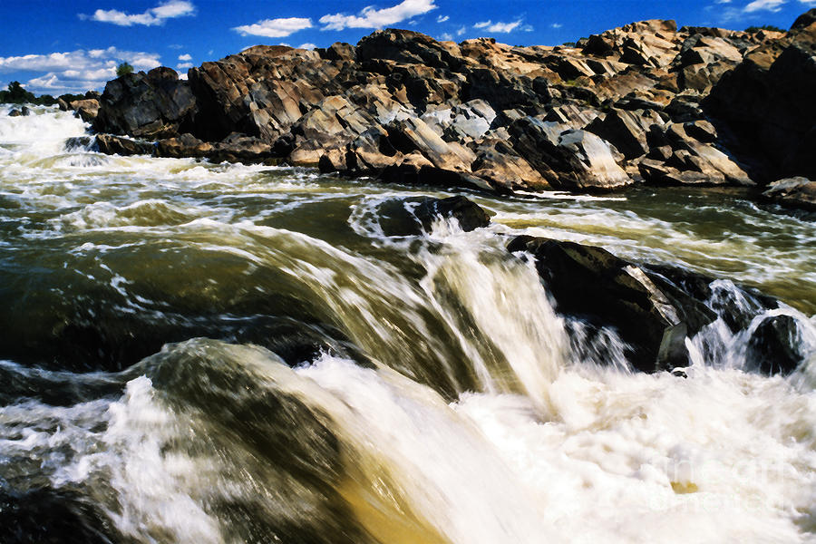 Great Falls of the Potomac River #4 Photograph by Thomas R Fletcher